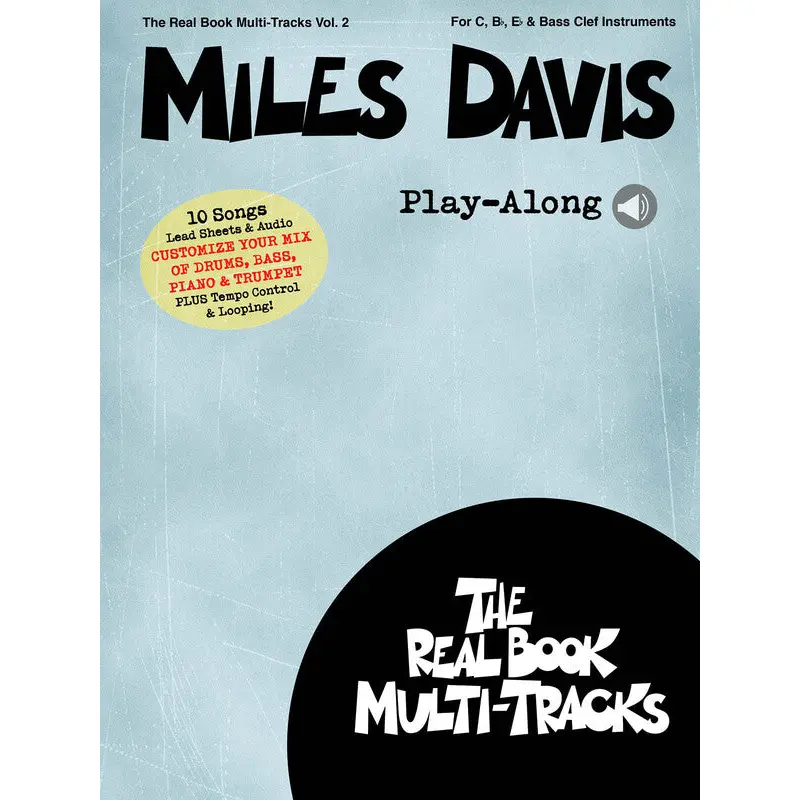 MILES DAVIS PLAYALONG V2 BK/OLM
