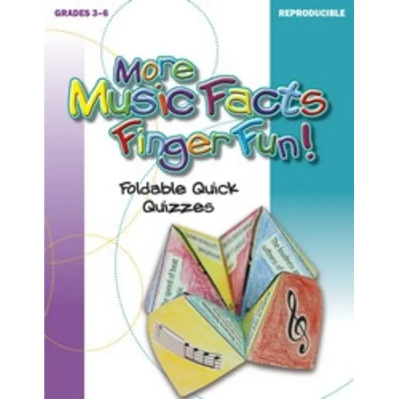 MORE MUSIC FACTS FINGER FUN FORTUNE TELLERS