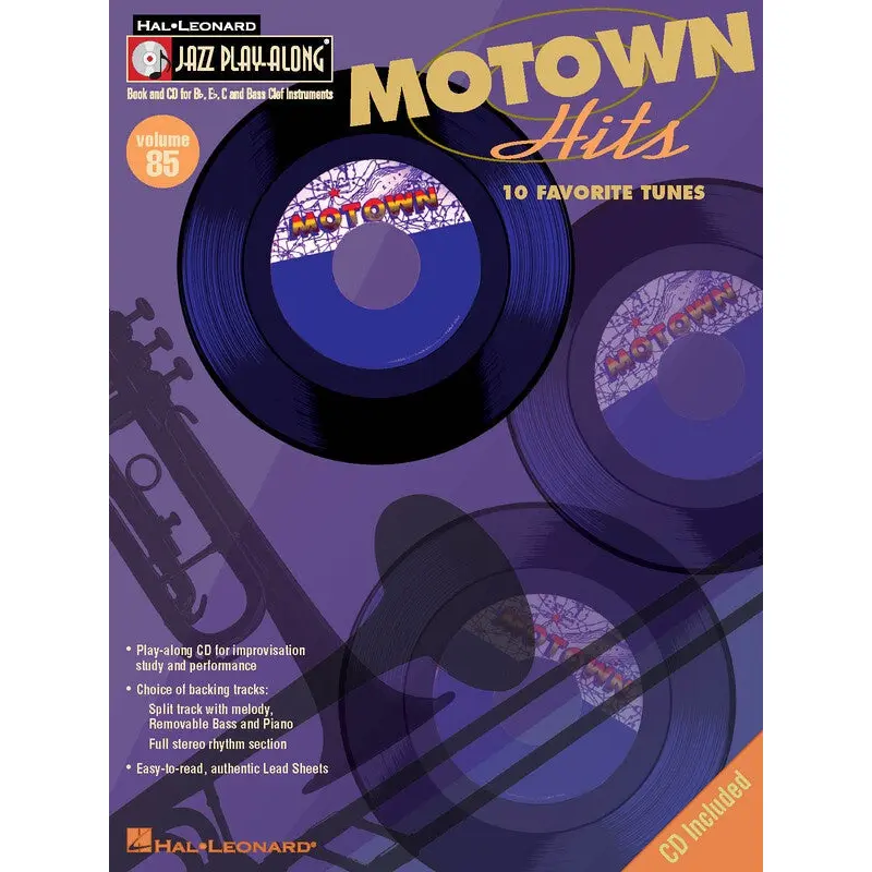 MOTOWN HITS JAZZ PLAYALONG V85 BK/CD