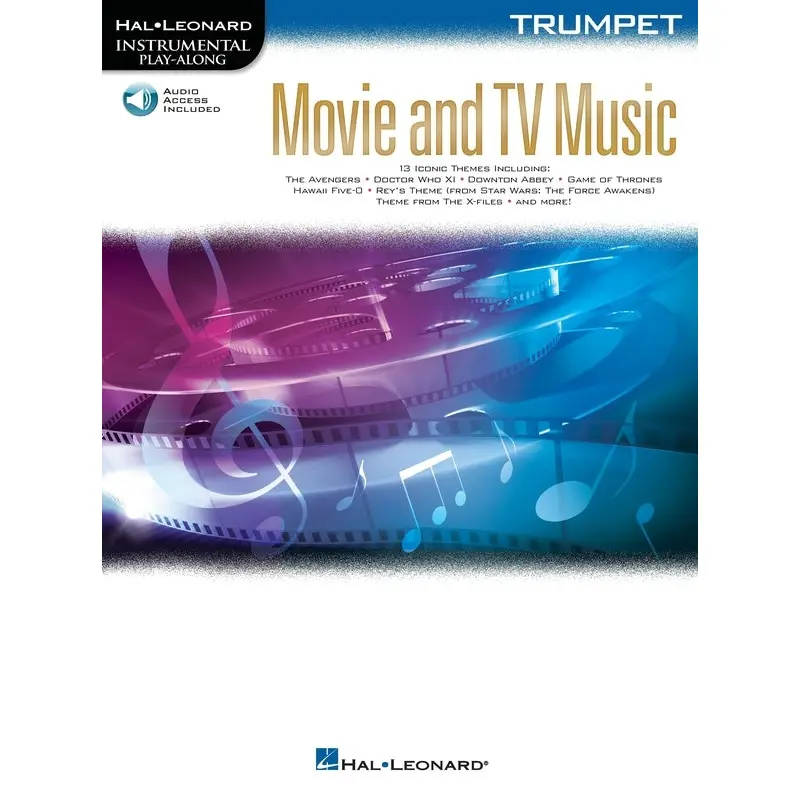 MOVIE AND TV MUSIC FOR TRUMPET BK/OLA