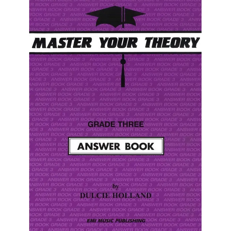 MASTER YOUR THEORY ANSWER BK 3