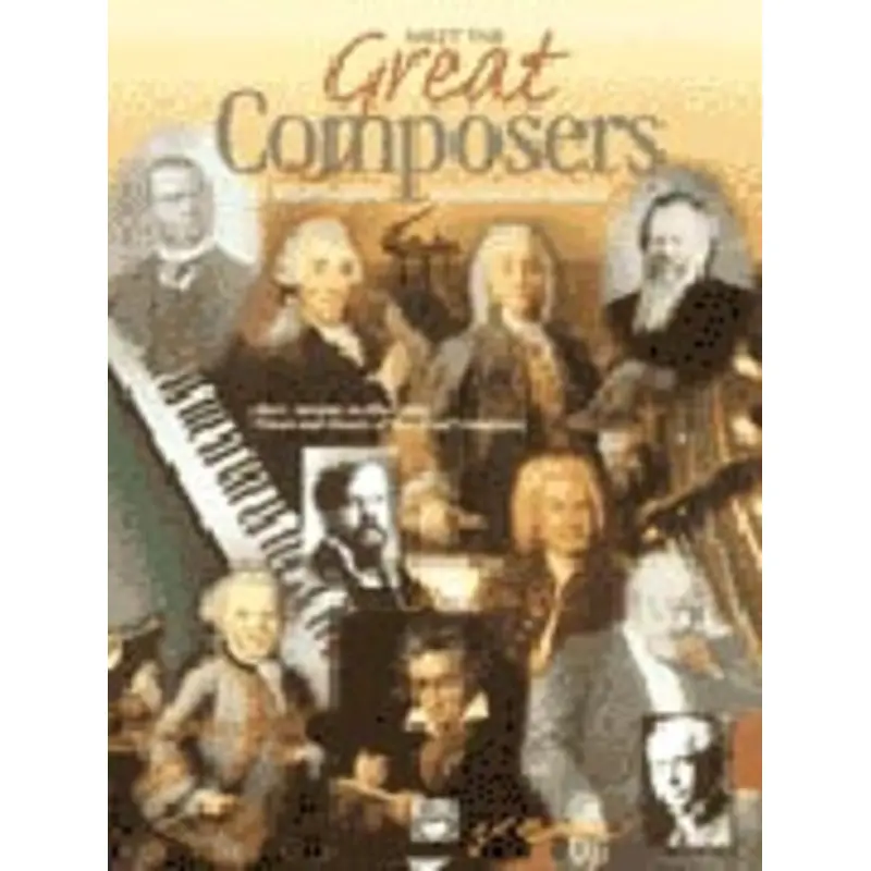 MEET THE GREAT COMPOSERS BK 1 PIANO BOOK
