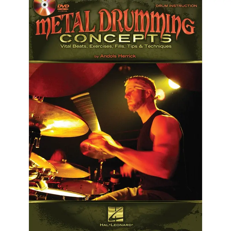 METAL DRUMMING CONCEPTS BK/DVD