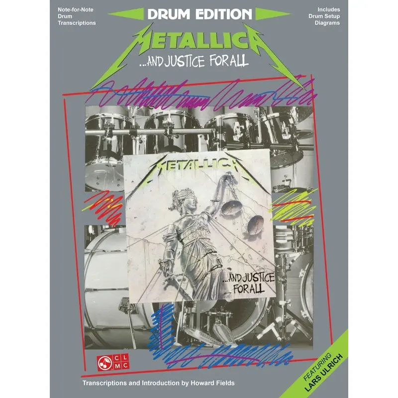 METALLICA - AND JUSTICE FOR ALL DRUM EDITION