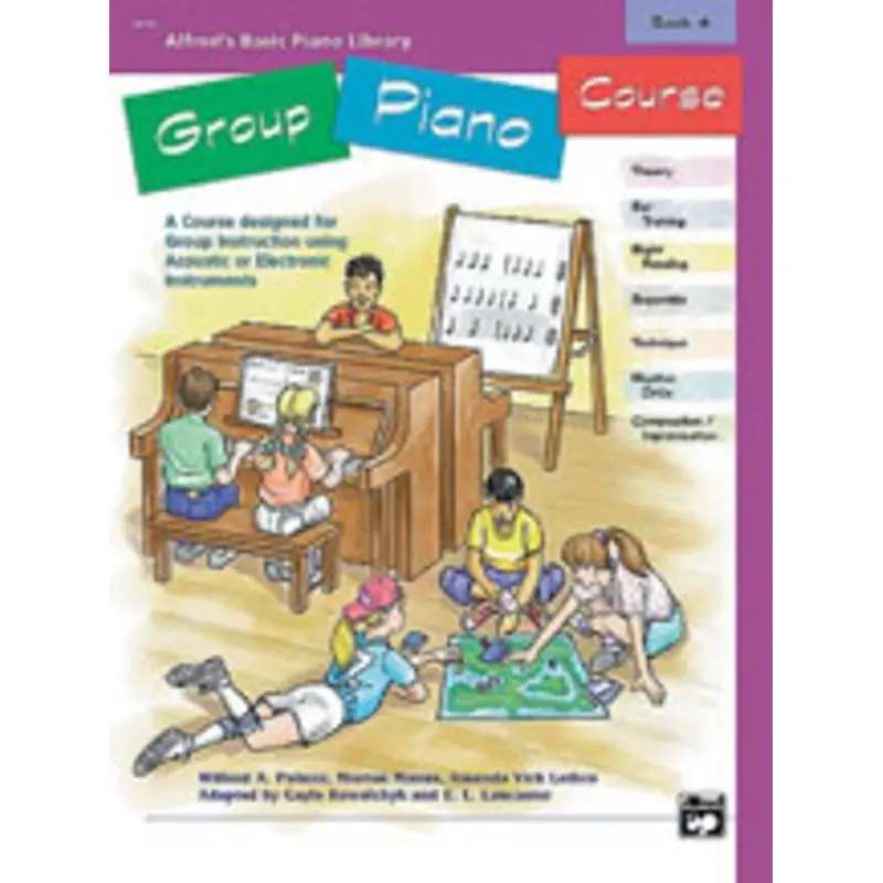 ABPL BASIC GROUP PIANO COURSE BK 4