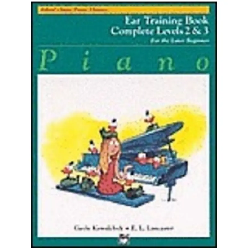 ABPL EAR TRAINING BOOK COMPLETE LEV 2 & 3