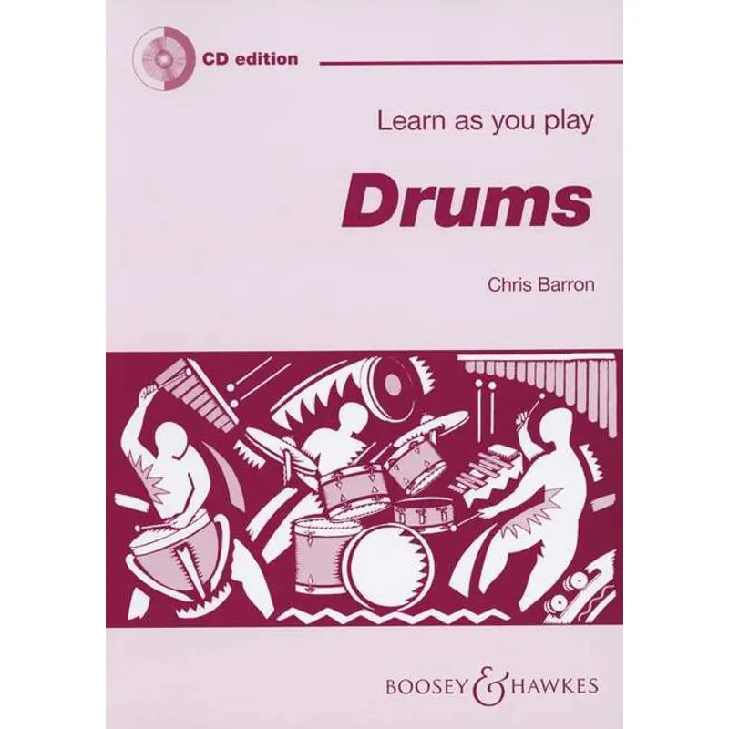LEARN AS YOU PLAY DRUMS BK/CD