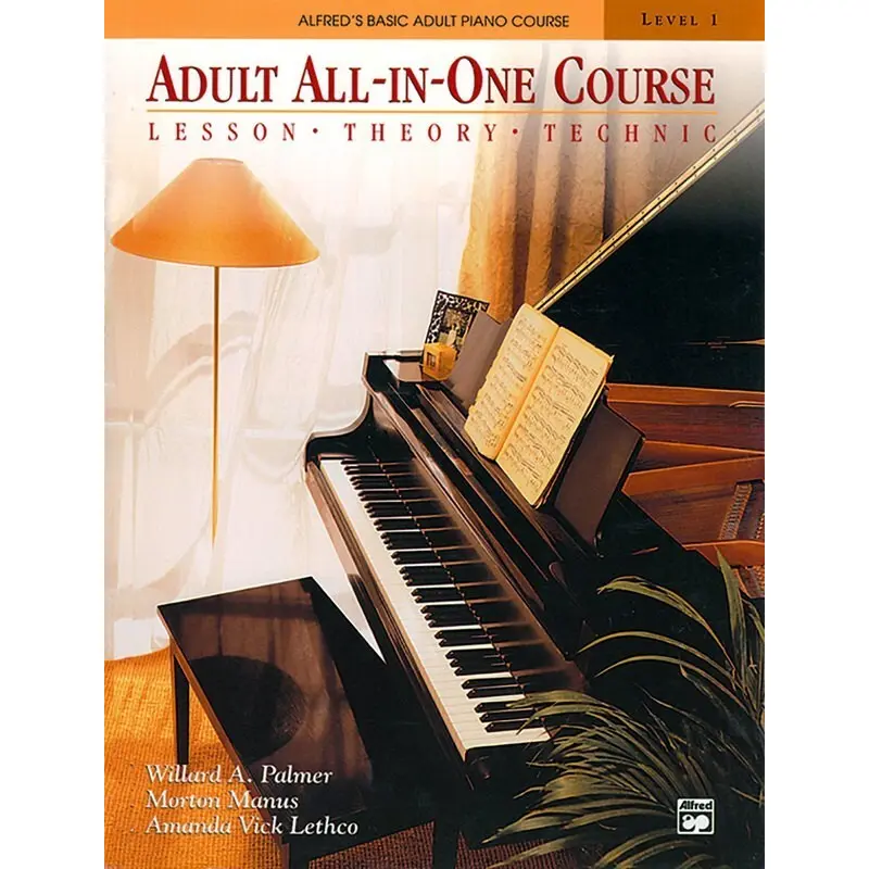 AB ADULT ALL IN ONE PIANO COURSE BK 1