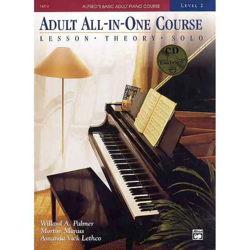 AB ADULT ALL IN ONE PIANO COURSE BK 2 BK/CD