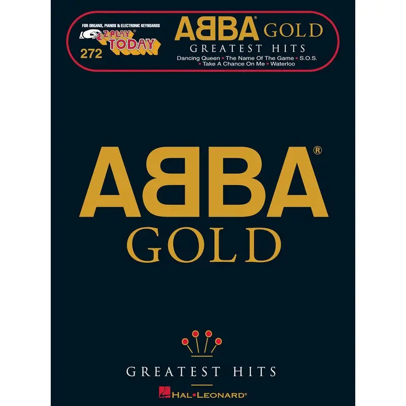 ABBA GOLD GREATEST HITS EZ PLAY 272