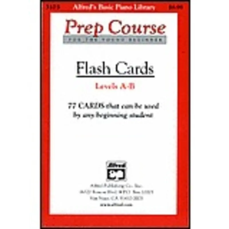 ABP PREP COURSE FLASH CARDS LEV A & B