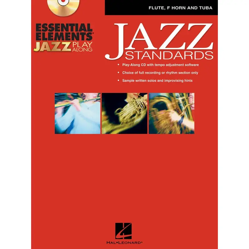 JAZZ STANDARDS EE JAZZ PLAY ALONG FL FH TBA W/CD (POD)