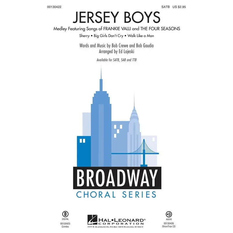 JERSEY BOYS SATB