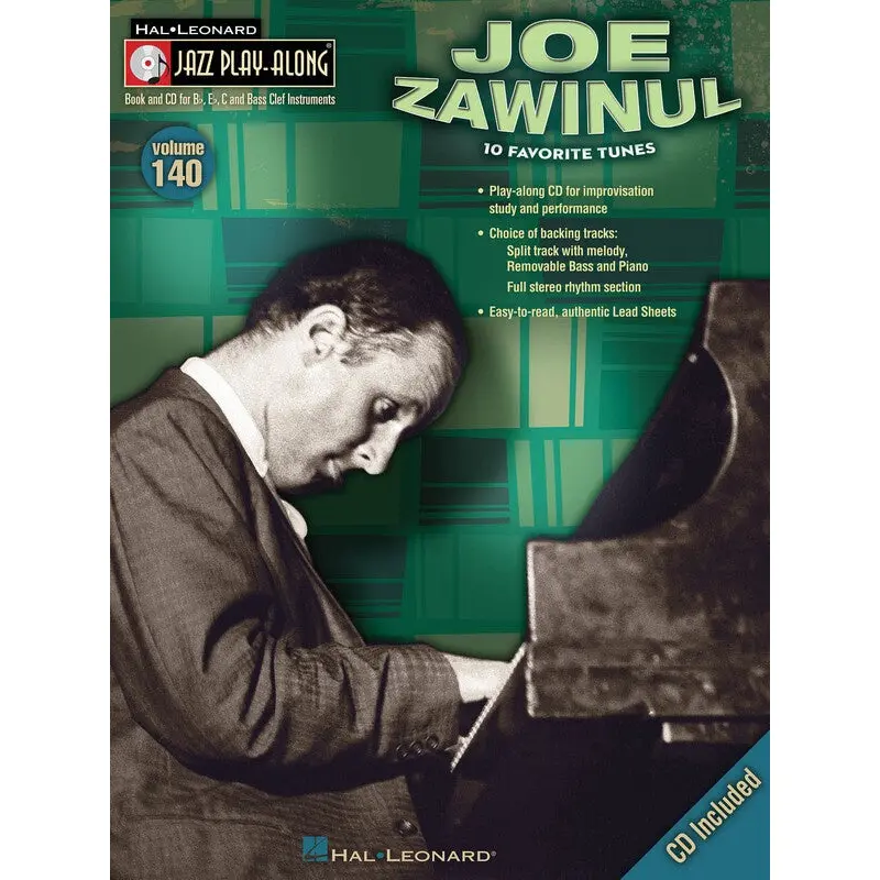 JOE ZAWINUL JAZZ PLAY ALONG BK/CD V140