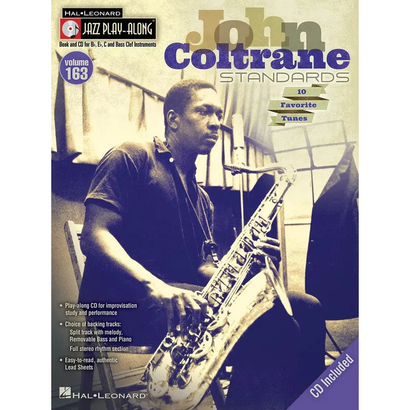 JOHN COLTRANE STANDARDS JAZZ PLAY ALONG BK/CD V1