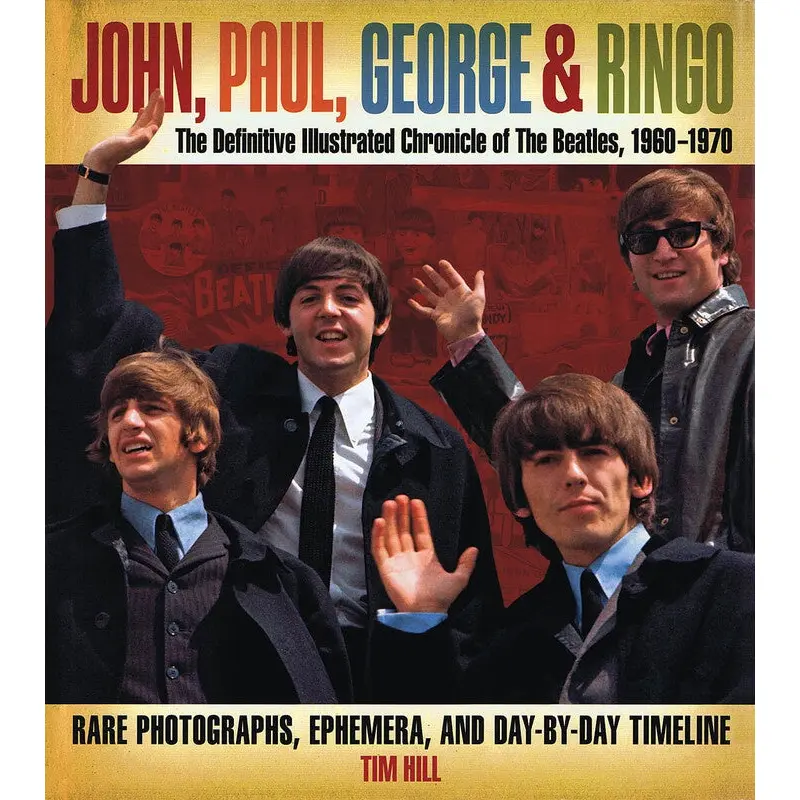 JOHN PAUL GEORGE & RINGO ILLUSTRATED CHRONICLE
