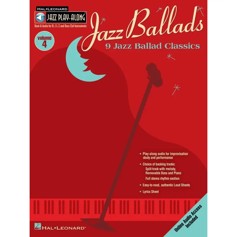 JAZZ BALLADS JAZZ PLAYALONG V4 BK/OLA