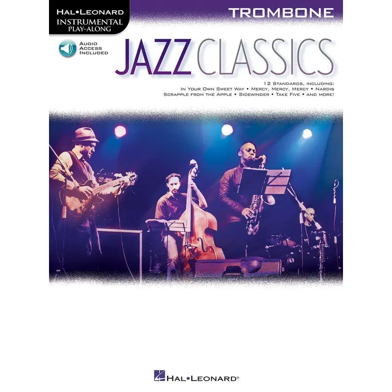 JAZZ CLASSICS FOR TROMBONE BK/OLA