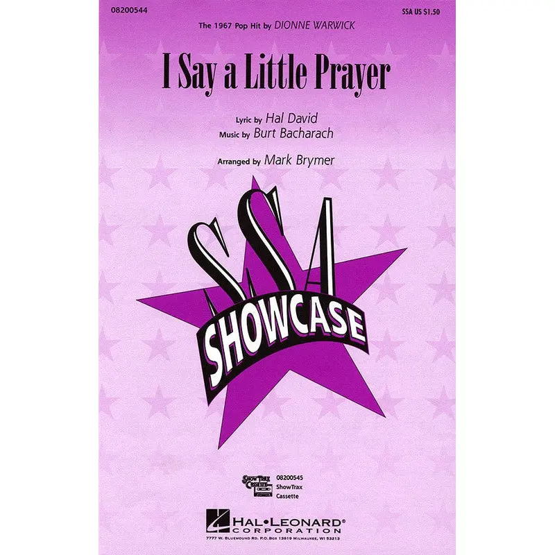 I SAY A LITTLE PRAYER SSA