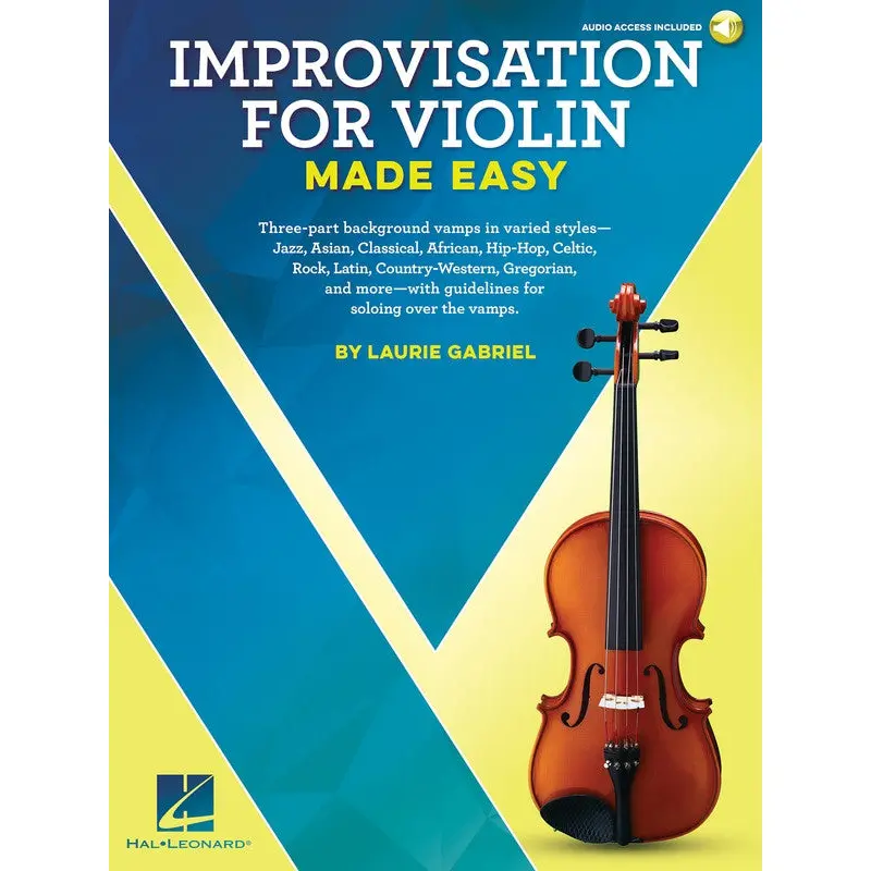 IMPROVISATION FOR VIOLIN MADE EASY BK/OLA