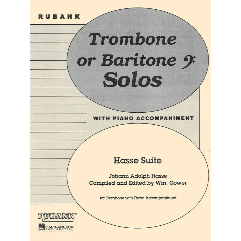 HASSE SUITE TROMBONE OR BARITONE BC/PIANO