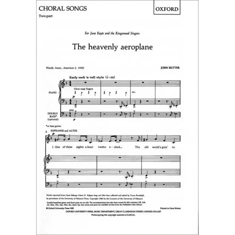 HEAVENLY AEROPLANE 2 PART/PNO