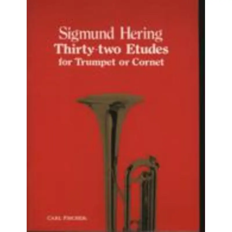 HERING - 32 ETUDES FOR TRUMPET OR CORNET