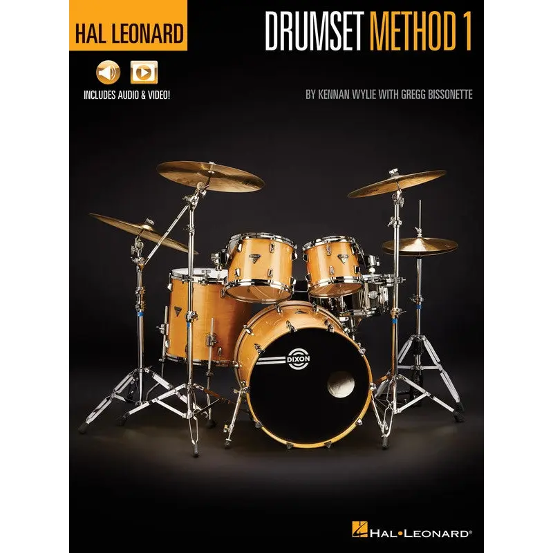 HAL LEONARD DRUMSET METHOD BK 1 BK/OLM