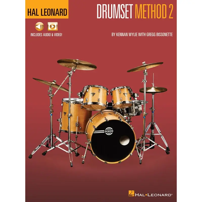 HAL LEONARD DRUMSET METHOD BK 2 BK/OLM
