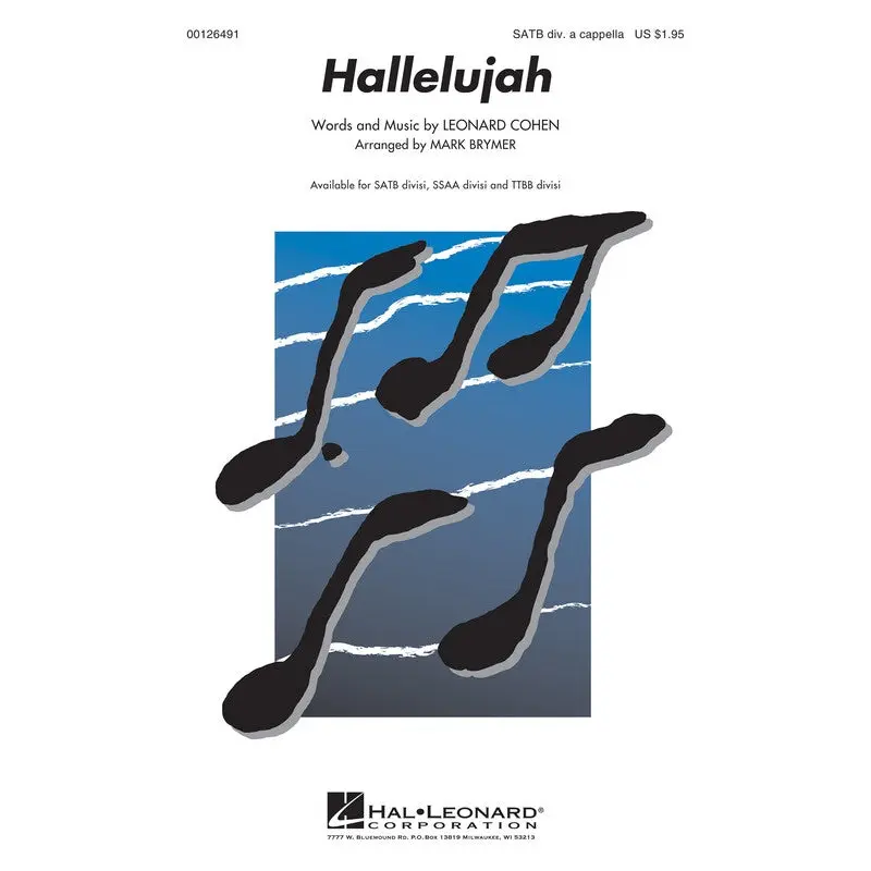 HALLELUJAH SATB DIVISI A CAPPELLA