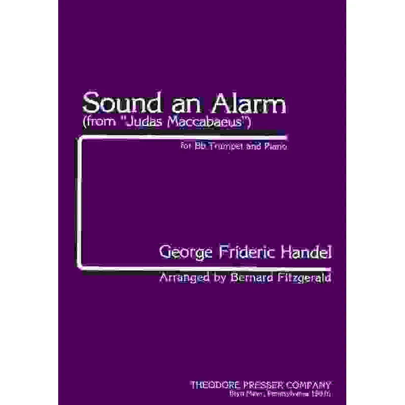 HANDEL - SOUND AN ALARM TRUMPET/PIANO