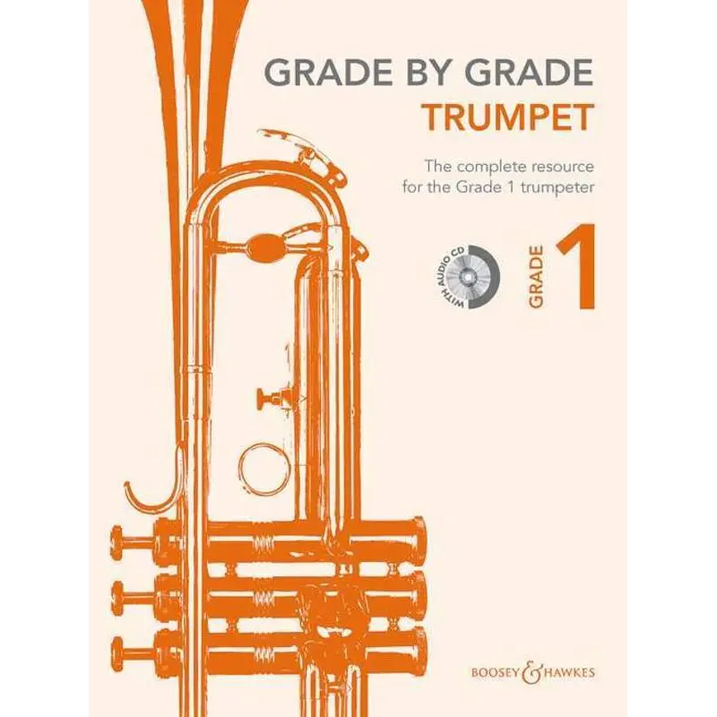 GRADE BY GRADE TRUMPET GR 1 BK/CD