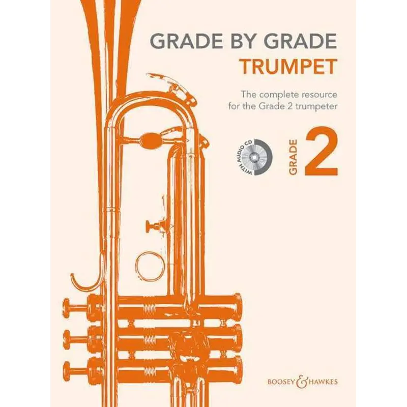 GRADE BY GRADE TRUMPET GR 2 BK/CD