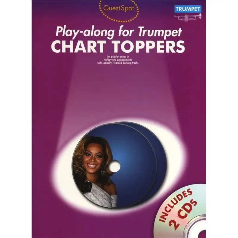 GUEST SPOT CHART TOPPERS TRUMPET BK/CD