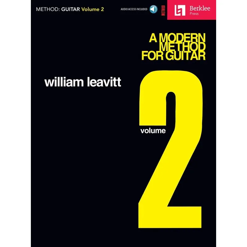 A MODERN METHOD FOR GUITAR VOL 2 BK/OLA