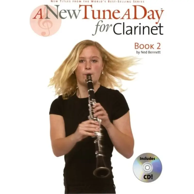 A NEW TUNE A DAY CLARINET BK 2 BK/CD