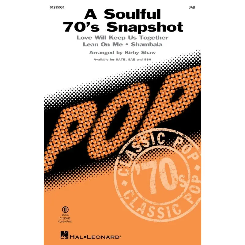 A SOULFUL 70S SNAPSHOT SAB/PIANO