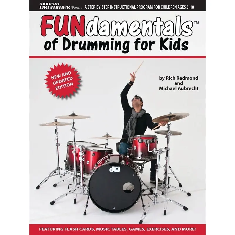 FUNDAMENTALS OF DRUMMING FOR KIDS BK/OLV