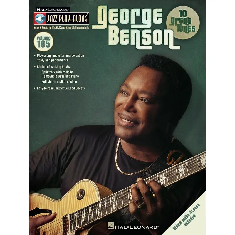 GEORGE BENSON JAZZ PLAY ALONG V165 BK/CD