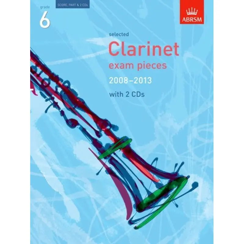 A B CLA EXAM PIECES 2008-13 GR 6 CLA PNO BK/CD