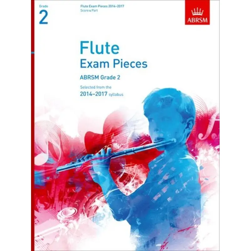 A B FLUTE EXAM PIECES 2014-17 GR 2 FL/PNO
