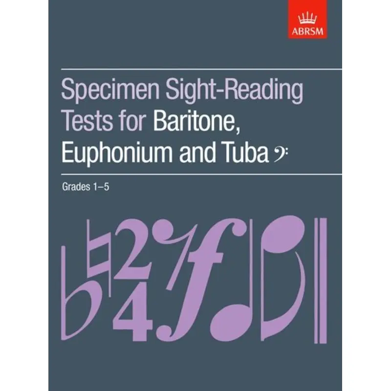 A B TUBA SPECIMEN SIGHT READING TESTS GR 1-5