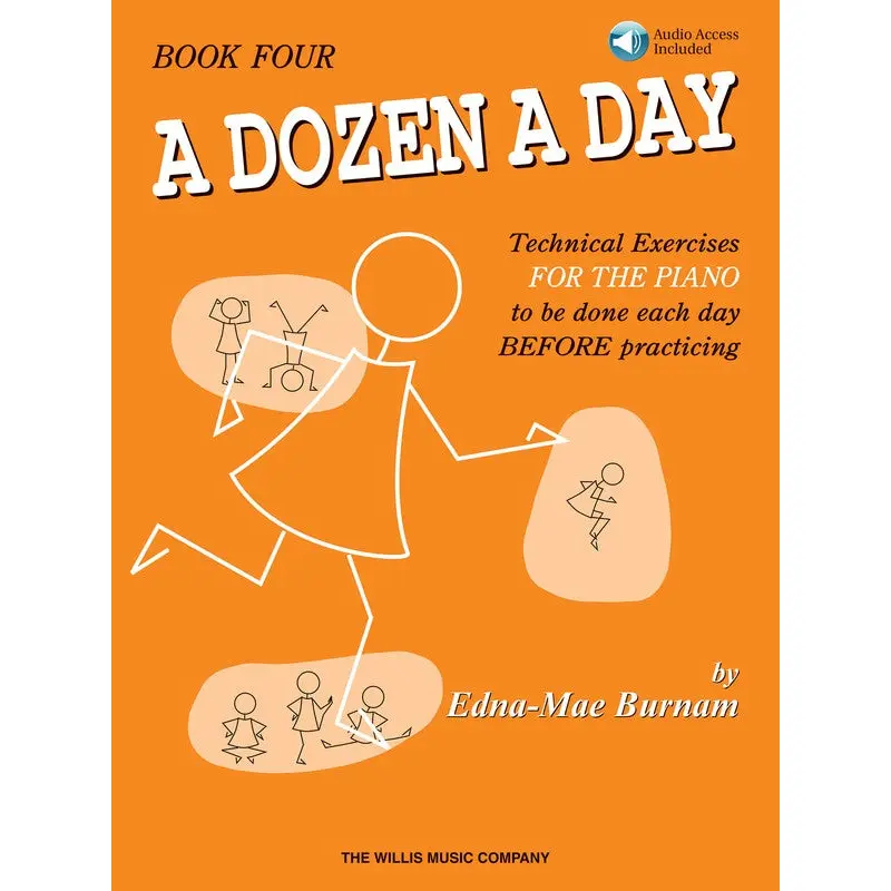 A DOZEN A DAY BOOK 4 BK/OLA