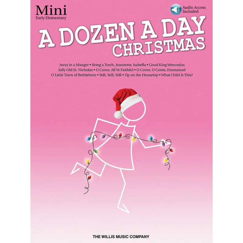 A DOZEN A DAY CHRISTMAS SONGBOOK - MINI BK/OLA