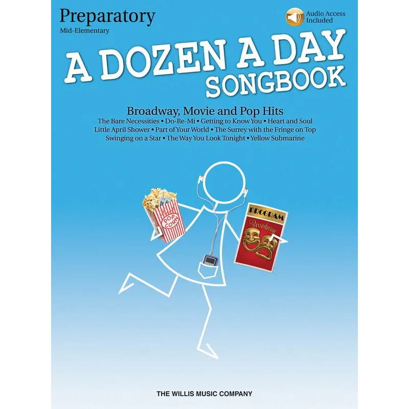 A DOZEN A DAY SONGBOOK PREPARATORY BK/OLA
