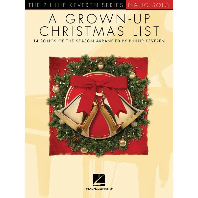 A GROWN UP CHRISTMAS LIST KEVEREN PIANO SOLO