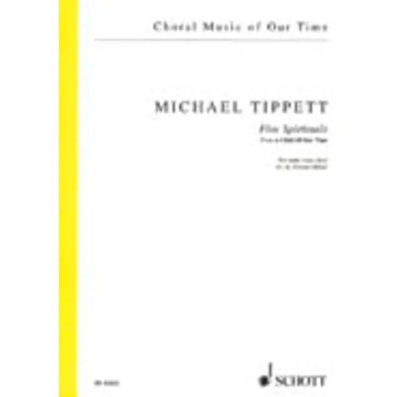 FIVE SPIRITUALS FROM A CHILD OF OUR TIME TTBB