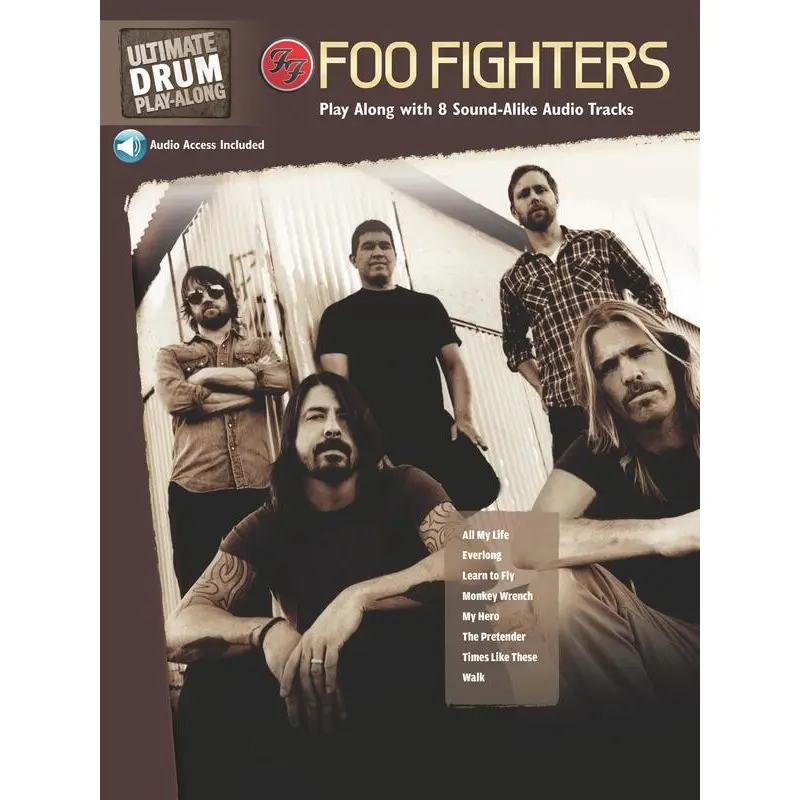 FOO FIGHTERS ULTIMATE DRUM PLAYALONG BK/OLA