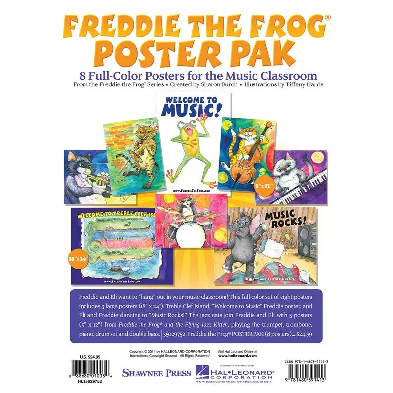 FREDDIE THE FROG POSTER PAK