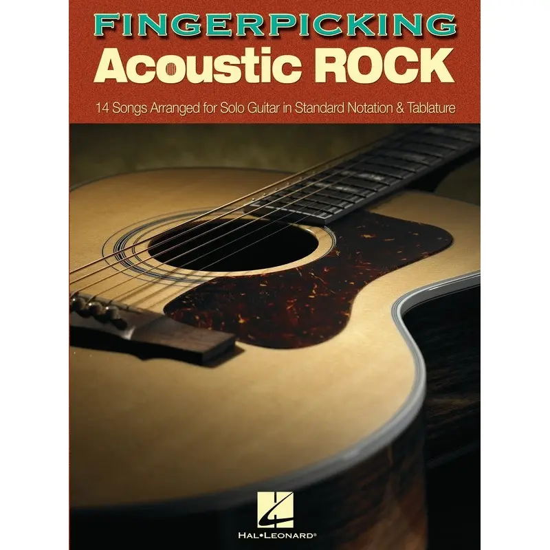 FINGERPICKING ACOUSTIC ROCK 14 SONGS NOTES & TAB